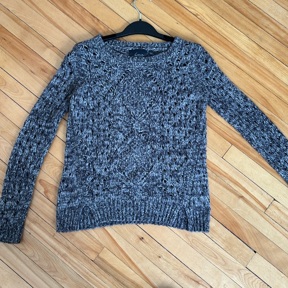 Line Knit Sweater